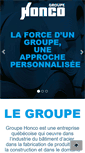 Mobile Screenshot of groupehonco.com